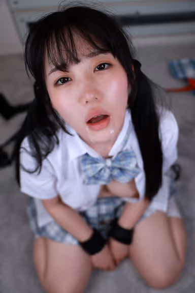 VR] Restraint r**e of a big-breasted schoolgirl who lives in the same apartment building. She is locked up in her own house, deprived of her sight and freedom of limbs, and is still being r**ed when the morning comes. gallery