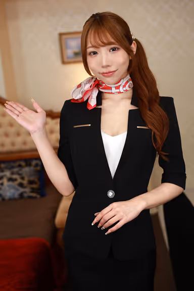 VR] Erika Ozaki, Ejaculation Concierge, Who Gives a Great Hand Job in a Top-class Hotel on a Business Trip with Company's Money gallery
