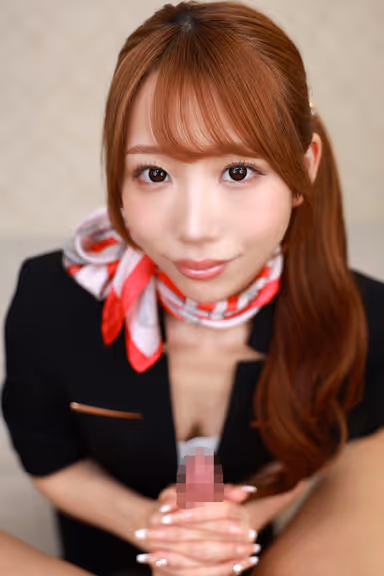 VR] Erika Ozaki, Ejaculation Concierge, Who Gives a Great Hand Job in a Top-class Hotel on a Business Trip with Company's Money gallery