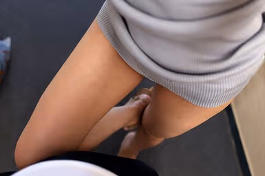 VR] Tall Older Sister 10cm Taller Than Me Lives Next Door. She wraps her long arms and legs around me, a short girl living alone in Tokyo, and is overprotective of me. gallery