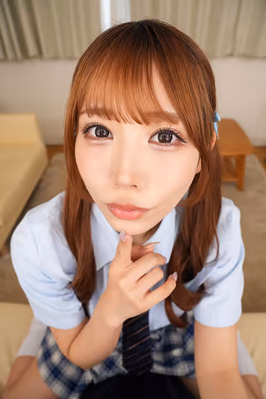 VR] Erika Ozaki, a very devilish student who makes you lose yourself in a seduction so bold and extreme that it stirs up your life. gallery