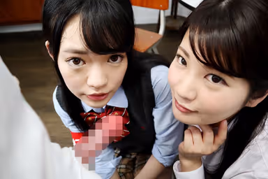 [VR] My Upperclassman Disciplinary Committee Chaiperson And Homeroom Teacher Were F*****g Me Into All Sorts Of Erotic Orders, And Now My Rock Hard Erection Is Unstoppable! Aoi Mizutani Azusa Honda gallery