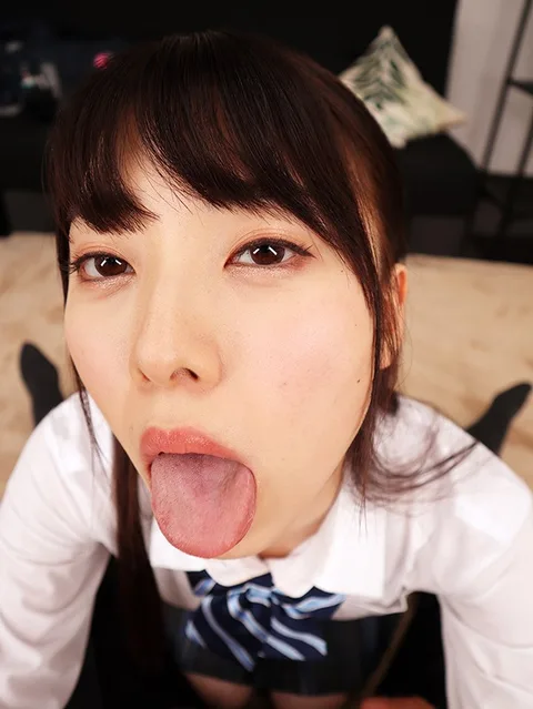 VR: Lovey-Dovey Sex That Starts With A Kiss Satomi Honda She'll Look At You With Her Big Eyes While Her Tiny Soft Mouth Will Lick You All Over In This Innocent Love Story Of Kisses gallery