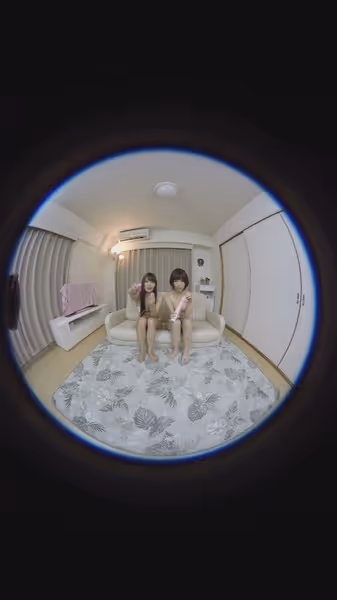 [VR] Kizuna Sakura & Ayaka Tomoda Joint Performance VR Double Squirting Exhibition Masturbation!! gallery