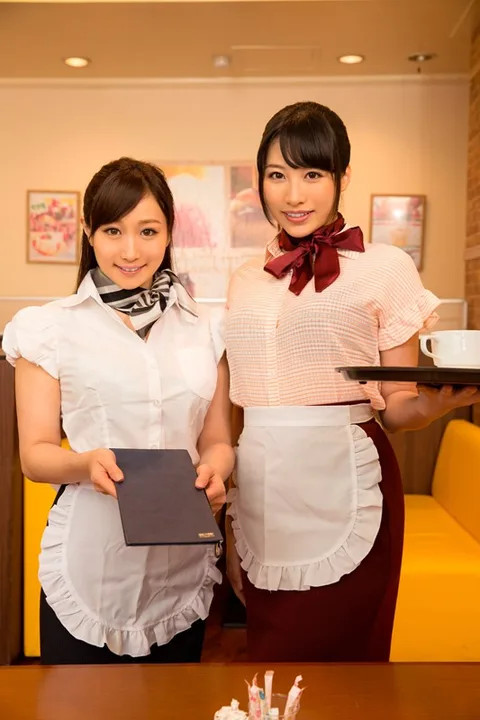 VR Costume Club Is Now Open!! Double Waitress Intense Service! Miki Sunohara , Yu Kawakami gallery
