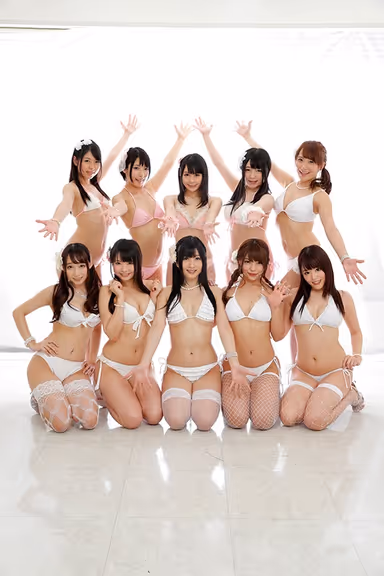 [VR] KMP 15th Year Anniversary Commemorative Collection! The Single Winner Selected Out of 6 Billion! 10 Sex Beauties Appear in this Top Class Harem Special!! gallery