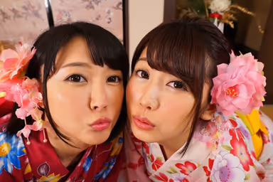 [VR] Super Luxury Yukata Massage Parlor Where Charming Japanese Beauties With Colossal Tits Service You gallery