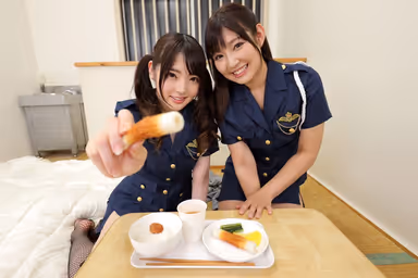 [VR] High-Quality High Definition [Yayy, A Long-Length VR] These Slut Prison Guards Rule In A Dream-Cum-True Sexy Jail gallery