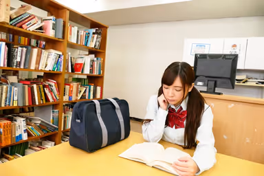 [VR] Only I Know Your Secret. ~The Memory Of The Time I Spent With A Beautiful Girl Whose Name I Don't Even Know In The Library... And Her Secret...~ Mio Ichijo gallery