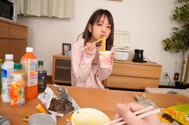[VR] I'm Alone With This Tsundere Cute Girlfriend, And Fucking Her Every Day... And That's The Way I Like It Mikako Abe gallery