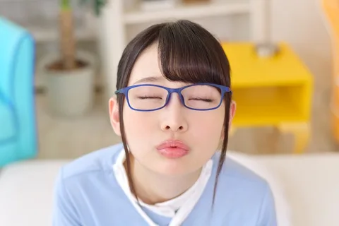 3D VR New Strategy To Solve The Declining Birth Rate! Love At First Sight And Immediate C***d Making! This Simple Glasses Wearing Librarian Shuri Is Shy About Her Losing Her Virginity! Shuri Atomi gallery