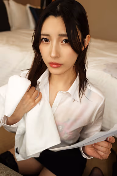 VR] Face Specialized Angle VR - Wet Hair Perverted SEX with "I Hate You Woman Boss" Who Came to My Room Soaking Wet - Kana Morisawa gallery