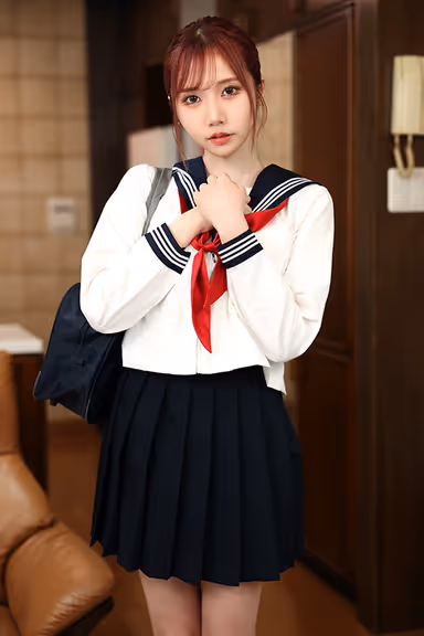 VR] Super Close Skinship with a Lonely and Pampered Sister-in-law - Secretly Fucking in a Whispering Voice - Nakadashi Sex Life in the Home - Amiri Saito gallery