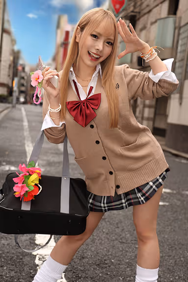 VR] This is 8K! Gal Schoolgirls and Choberig¥ with Body Fluid - Ran gallery