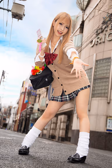 VR] This is 8K! Gal Schoolgirls and Choberig¥ with Body Fluid - Ran gallery