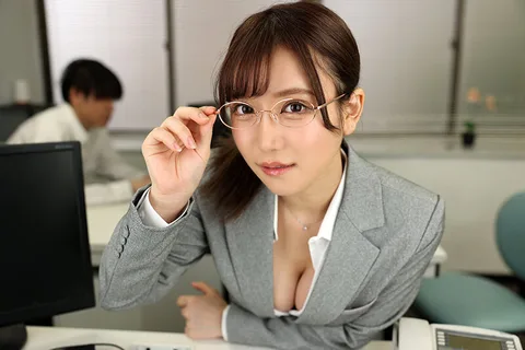 Hidden under the Glasses...A Sexuality that Slumbers the Heart. Shio Sato, a superb mistress who swallows me with her waist that makes me lose track of time. gallery