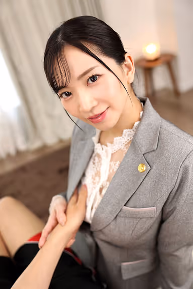 VR] A slutty divorce attorney, Mayu Suzuki, hired by his wife to collect evidence of infidelity with her pressurized big breasts. gallery