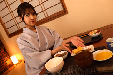 VR] 2 Days and 1 Night of Being Continuously Pulled Out by the Kisser's Proprietress with Her Constant Velocomfort and G-Cup Bursting Tits - Aina Namiki gallery