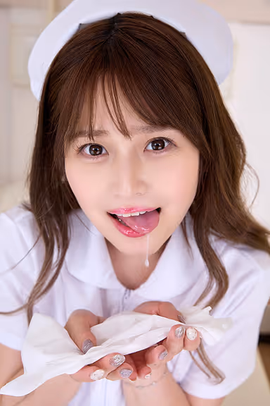 VR] "Please ejaculate because it's an inspection..." Strong Semen Inspection! Checking O-ochi Reverse Night Over and Over Again - Maina Yuri gallery