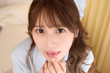 VR] "Please ejaculate because it's an inspection..." Strong Semen Inspection! Checking O-ochi Reverse Night Over and Over Again - Maina Yuri gallery