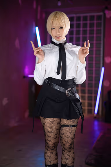 VR] Alice Otome preys on a man in spider cowgirl position. gallery