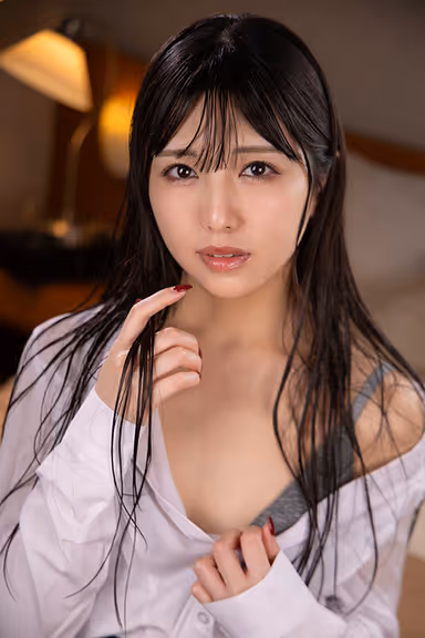 VR] Face Specialized VR - Wet Hair SEX with "Serious Juniors" Who Came to the Room Soaking Wet - Shiori Kuraki gallery