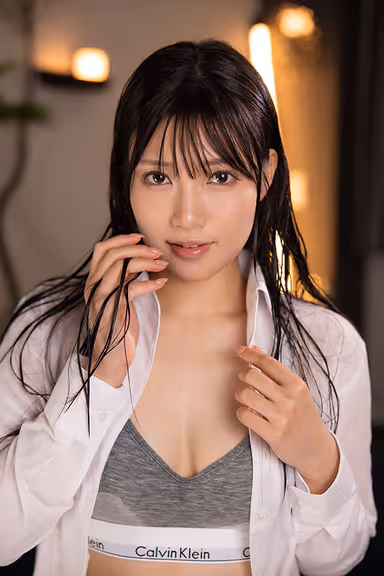 VR] This is 8K! Specialized Face Angle VR - Wet Hair SEX with "Beautiful Ass Junior Staff" Who Came to the Room Soaking Wet - Rie Miyagi gallery