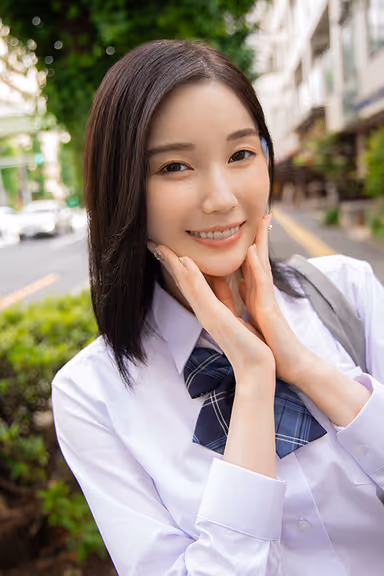 VR] First 8K Hamedori VR - Momochan, Momochan Honda, an active schoolgirl gallery