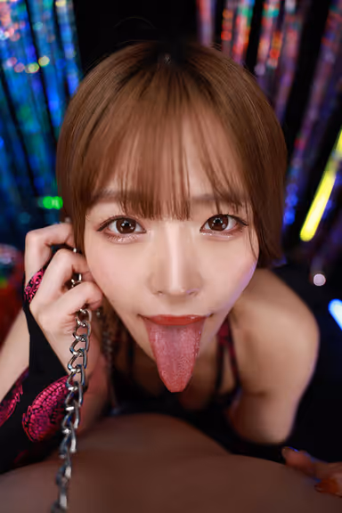 VR】Shin・Specialized Face Angle VR -Rika Tsubaki, a gal, manages my ejaculation by 'Pile Driving Piston' in front of me at close range of my face! ～VR] Shin gallery