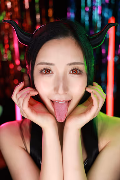 VR] Shin Face Specialized Angle VR - Succubus Mina manages my ejaculation by 'Exploitation Irruma' at close range on my face! Mina Kitano gallery