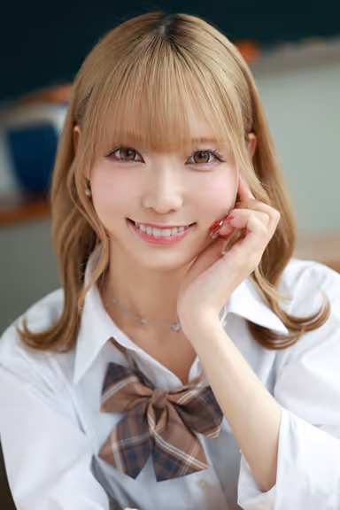 VR] This is 8K! Specialized Face Angle VR - Gal School Girl x Specialized Face Angle! Mina's Piston Cowgirl Position! ～ Mina Aise gallery
