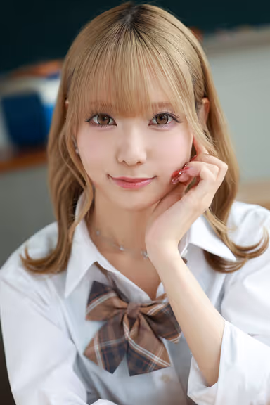 VR] This is 8K! Specialized Face Angle VR - Gal School Girl x Specialized Face Angle! Mina's Piston Cowgirl Position! ～ Mina Aise gallery