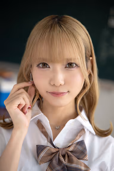 VR] This is 8K! Specialized Face Angle VR - Gal School Girl x Specialized Face Angle! Mina's Piston Cowgirl Position! ～ Mina Aise gallery