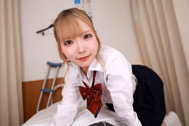 VR] Ceiling Specialized Angle VR - Voice Endurance Sex in a Hospital Room - Mina Aise gallery
