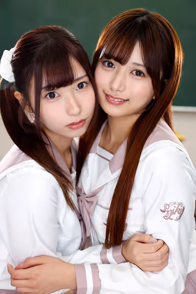 VR] Shin W Face Special Angle Special VR - The Best Facial Bijou J-● Compete for Me! Licking, kissing and Nakadashi Harem! ～Miyu Aizawa, Karin Kitaoka gallery