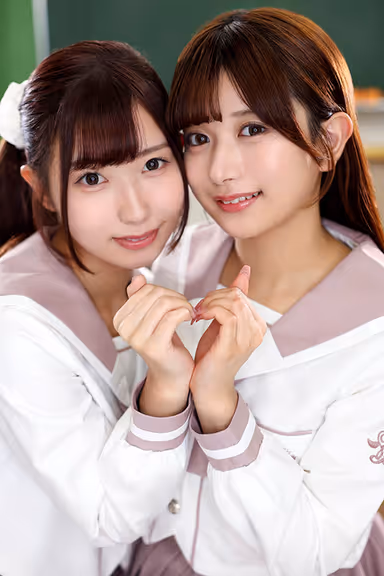 VR] Shin W Face Special Angle Special VR - The Best Facial Bijou J-● Compete for Me! Licking, kissing and Nakadashi Harem! ～Miyu Aizawa, Karin Kitaoka gallery