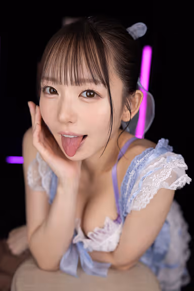 VR] This is 8K! Face-specific Angle VR - Specialized in Ejaculation! She secretly entered a pin salon! I'm so excited that I can't stop cumming... - Meisa Nishimoto gallery