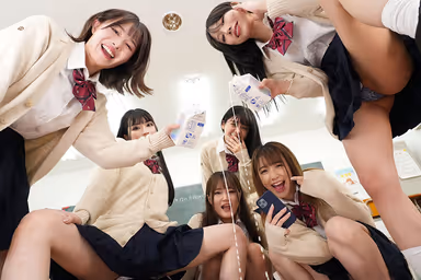 【VR】誰からも相手にされないチー牛（僕）が催●術を使ってクラスを乗っ取る！力を手に入れた僕とチー牛友達は生意気な女子生徒2人を洗脳して逆襲SEX！ 花狩まい 胡桃さくら gallery
