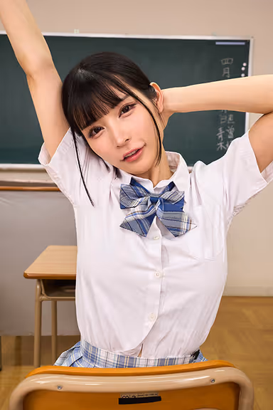 VR] A Student Who Wants Test Scores and Recommendation Quotas for Her Big Boobs Exploits the No-Bra Seduction in a Detention Class to Squeeze All the Cum Out of Me. Sakura walnut gallery