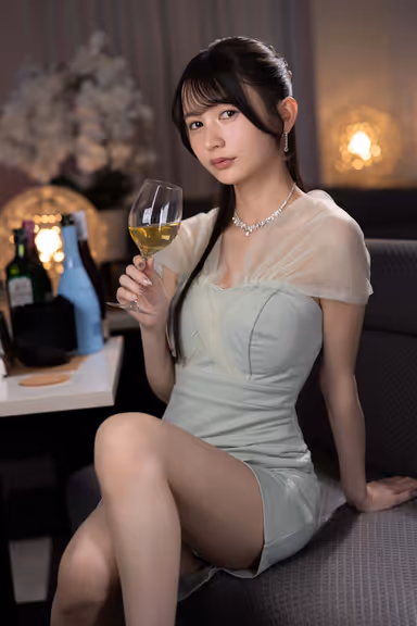 [VR] This Is 8K! Close-Up VR Focused on the Face ~One Last Intense Affair with a Lounge Hostess Who Scores High on the "Face Quotient"~ Izumi Yukimura gallery