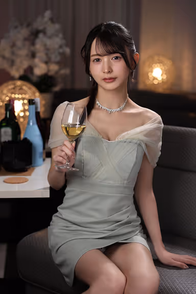 [VR] This Is 8K! Close-Up VR Focused on the Face ~One Last Intense Affair with a Lounge Hostess Who Scores High on the "Face Quotient"~ Izumi Yukimura gallery