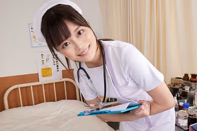 [VR] Lewd Nurse's Cock Inspection: She Devilishly Examines From Head To Toe Kanade Kanon gallery
