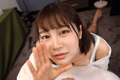 [VR] Top-down Specialty VR Angle. My Coworker Meisa Missed The Last Train Home, And Now She's Spending The Night In My Room... Meisa Kawakita gallery