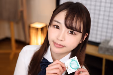 【VR】豪雨誘惑トラップ 透けた制服がエロすぎる巨乳J●押しかけ逆家庭訪問 唯奈みつき gallery