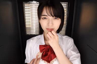 VR] Face-specific Angle VR - Encouraged by a Cheerful Childhood Friend "in the Locker" and Lovemaking SEX - Sumire Kuramoto gallery