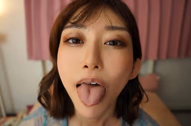 VR] Just shut up and let me suck you. A gentle older sister who started working at night gets drunk after work and gives me a hard blowjob reverse night. Sumire Kurokawa gallery
