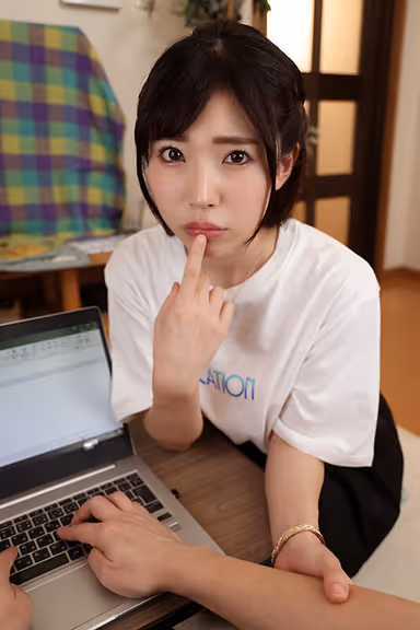 VR] Intimate Kissing and Sweet Sex that Captivates the Heart... Melting Kissing Handjob - Hikaru Minazuki gallery