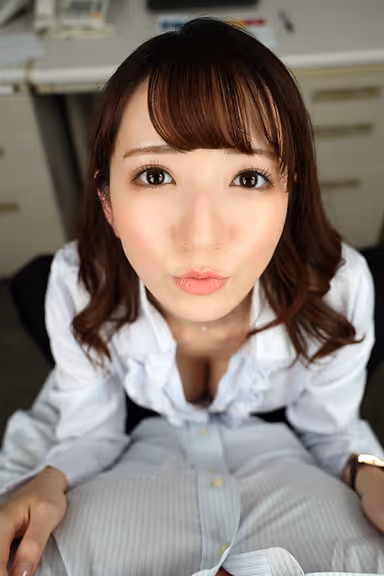 VR] I'm already addicted to the tongue kiss of a tsundere boss... Alone with the two of us, the pampered and brain-teasing continuous Nakadashi overtime work... Non Kohana gallery