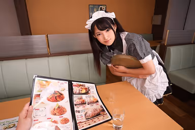 VR - High Quality Revolution - I Lodge A Complaint Against A Beautiful Waitress And Make Her Kneel Down And Apologize, Then I Fuck Her And Creampie Her - Mitsuki Nagisa gallery