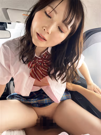 VR] Parents Return [71 minutes before...] Young Body Intertwined with Muttsuri Sukehira Shy Slender Beautiful Girl [Loose Socks J*] in the Parking Lot of Her Apartment! Mai Hinata - Sweaty and scorching hot car sex in a closed room! gallery